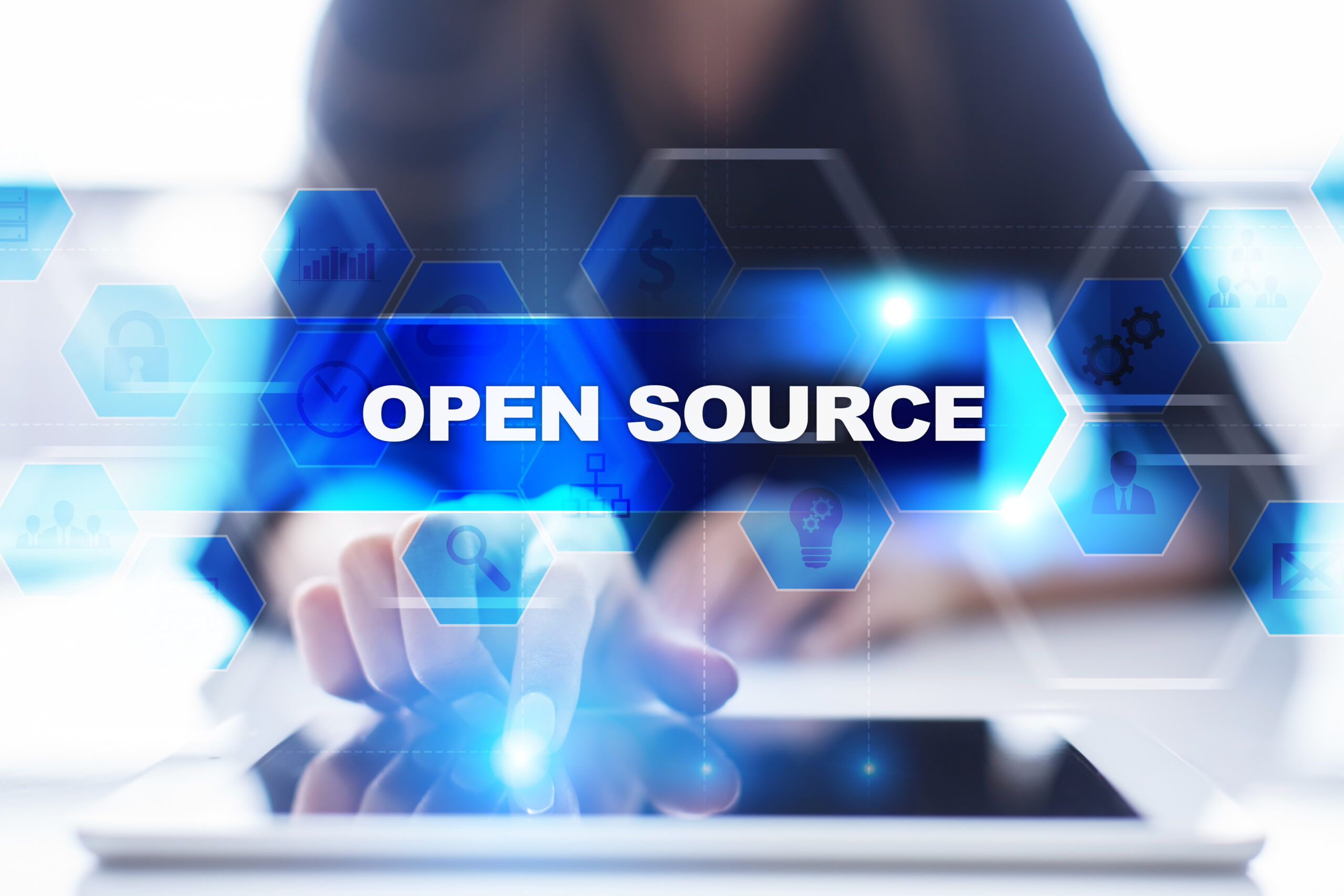 general header blog showing open source for secure communication and collaboration with mutliple service