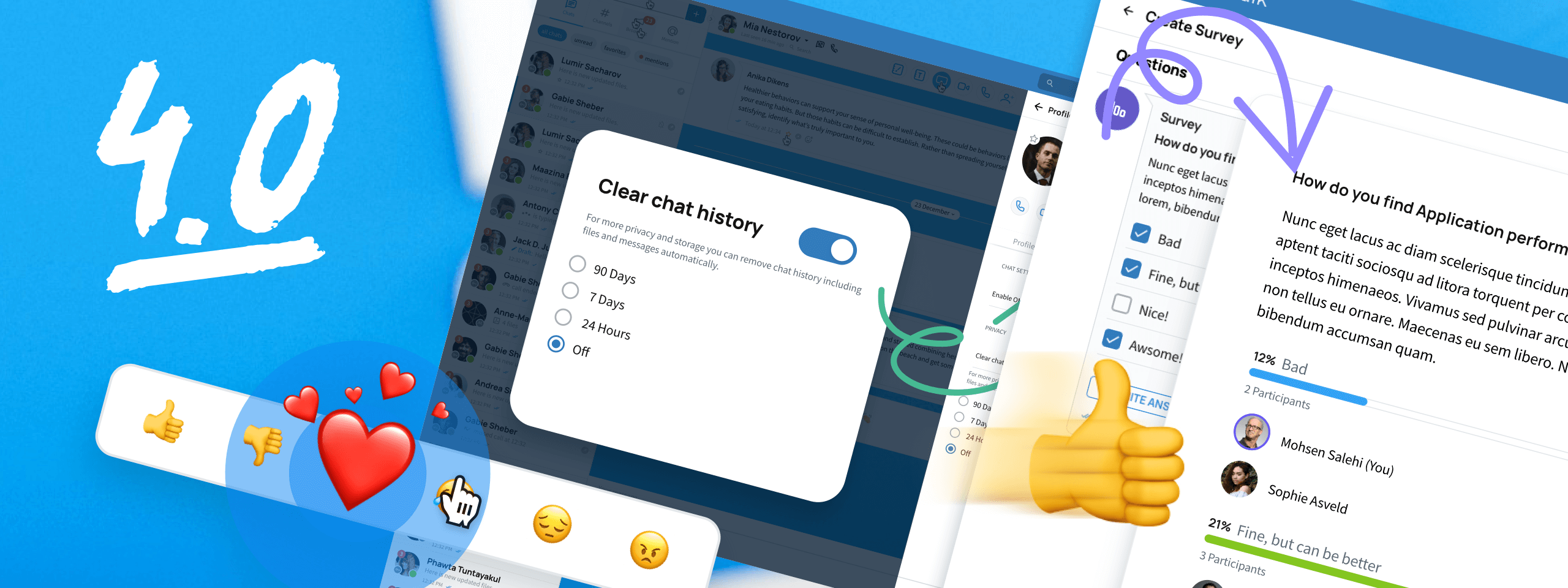 general header blog showing VNCtalk productivity and collaboration features with screenshot