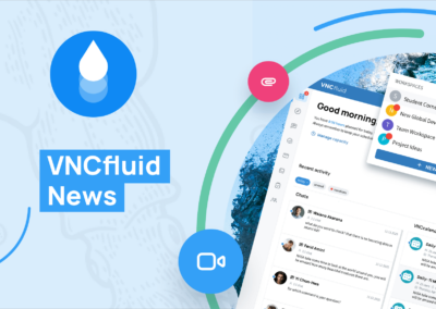 VNCfluid News-Product Header - showing the 360 degree dashboard