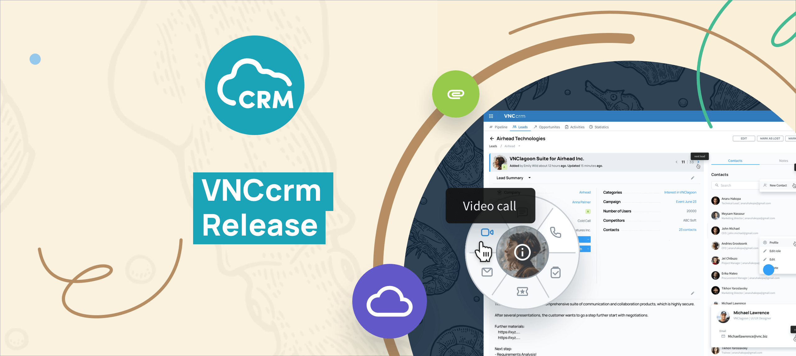 Content Management Relationship (CRM) VNCcrm Release